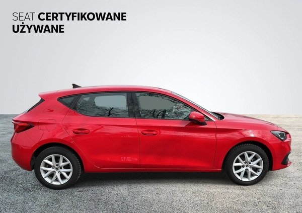 Seat Leon cena 69900 przebieg: 21200, rok produkcji 2021 z Przedecz małe 466